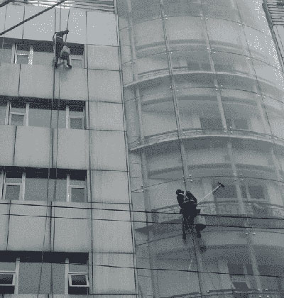 成都鋁塑板外墻清洗，四川外墻鋁板清洗